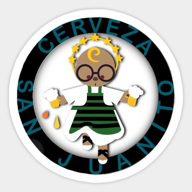 Beer brewer angel Sticker by Susana